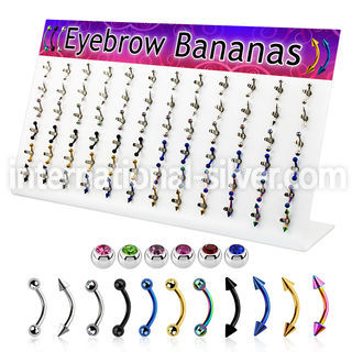 dacb93 micro curved barbells anodized surgical steel 316l eyebrow