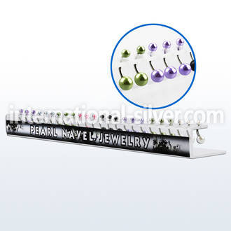 dapr belly rings surgical steel 316l with acrylic parts belly button