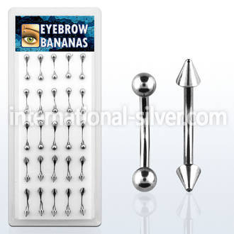 dbnem8 micro curved barbells surgical steel 316l eyebrow