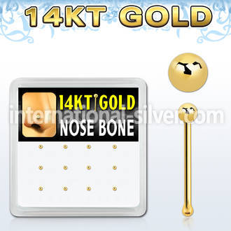 dgnb5 nose bone gold nose