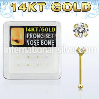 dgnb7 nose bone gold nose