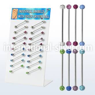 dind18 straight barbells surgical steel 316l 