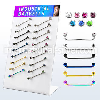 dind23 surface piercing anodized surgical steel 316l surface piercings