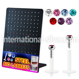 dlbijm labrets lip rings bioflex ptfe labrets chin