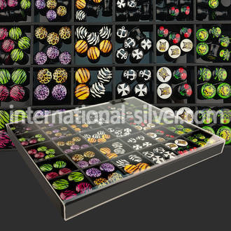 dmbj36 plugs gauges acrylic body jewelry ear lobe