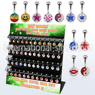 dmcd11 belly rings surgical steel 316l belly button