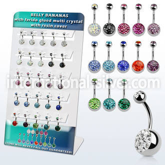 dmix10 belly rings surgical steel 316l belly button