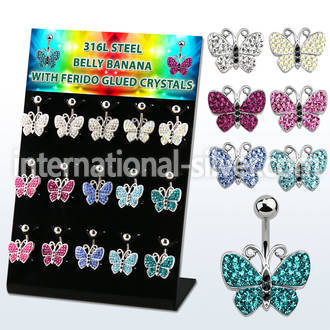 dmix15b belly rings surgical steel 316l belly button