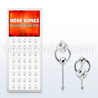 dnbrc5 nose bone silver 925 nose