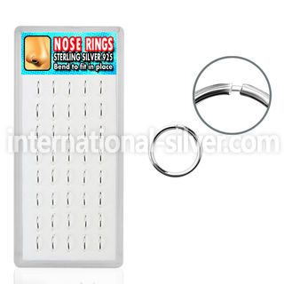 dnsm12 seamless segment rings silver 925 nose