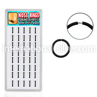 dnsm18 seamless segment rings silver 925 nose