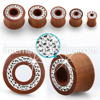 dspmfr tunnels gauges organic body jewelry ear lobe