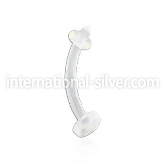 ebrt micro curved barbells bioflex ptfe eyebrow