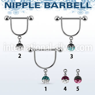 efrsnp6 straight barbells surgical steel 316l nipple