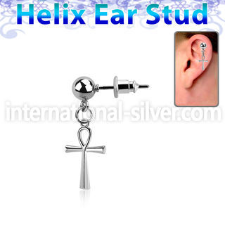 erbd769 stainless steel ear ring ear stud piercing
