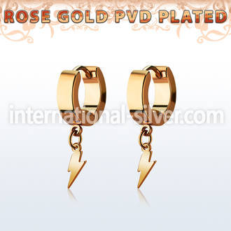 errlit anodized surgical steel +huggie choose  piercing