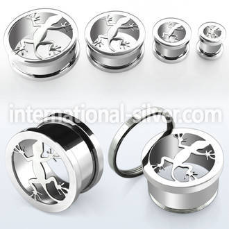 fliz tunnels gauges surgical steel 316l ear lobe