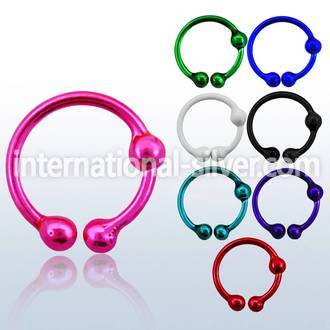 fns05p fake illusion hoops silver 925 nose