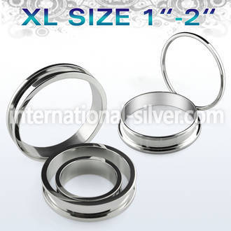 fpgxl tunnels gauges surgical steel 316l ear lobe