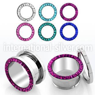 fspfr tunnels gauges surgical steel 316l ear lobe