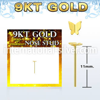 g9ysbt2 bend it to fit nose studs gold nose