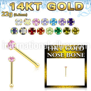 gbzsm1 l shape nose studs gold 