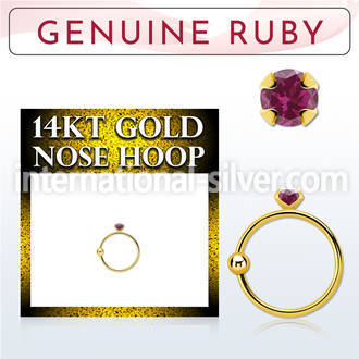 ghge5 nose hoop gold nose