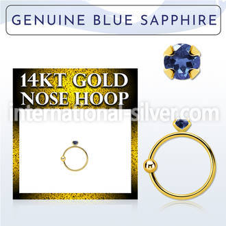ghge9 nose hoop gold nose