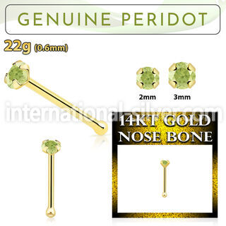 gnbge4 nose bone gold nose