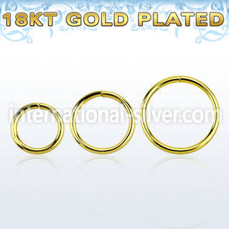 gpsel18 seamless segment rings silver 925 eyebrow