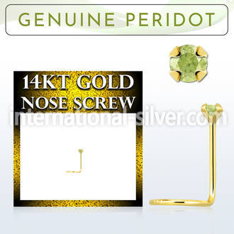 gscge4 l shape nose studs gold nose