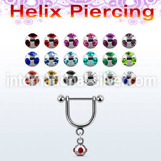 heud4 micro curved barbells surgical steel 316l helix