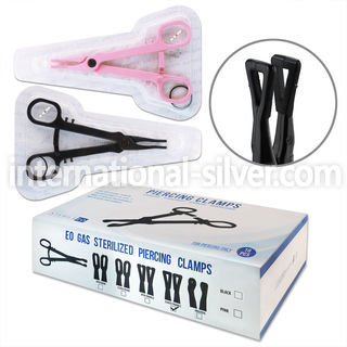 iclampc sterilized single use piercing clamp closed triangle shaped forceps
