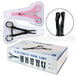 iclampe sterilized single use piercing clamp universal shaped forceps