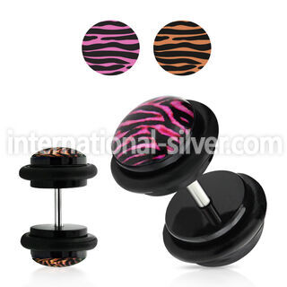 ilvgr1 cheaters  illusion plugs and tapers acrylic body jewelry belly button