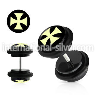 ilvgr64 cheaters  illusion plugs and tapers acrylic body jewelry belly button