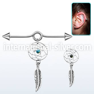 incnd5 straight barbells surgical steel 316l 