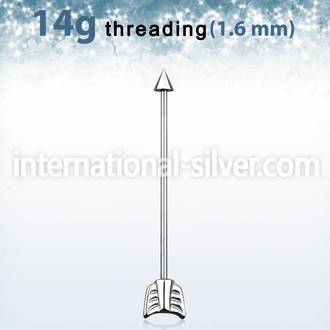 indaw straight barbells surgical steel 316l 