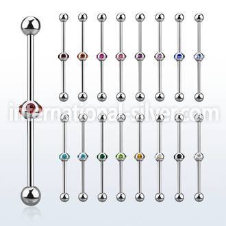 indsh12 straight barbells surgical steel 316l 