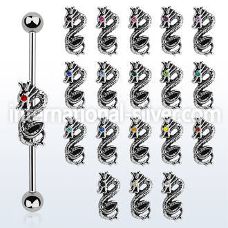 indsh35 surgical steel barbells ear othershelix piercing