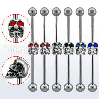 indsh4 straight barbells surgical steel 316l 