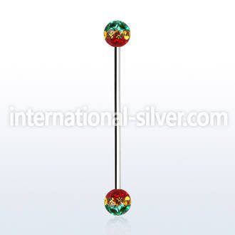 infr5r straight barbells surgical steel 316l 