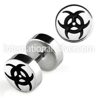 ip13 cheaters  illusion plugs and tapers surgical steel 316l ear lobe