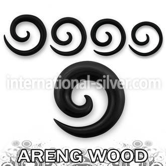 ipar tapers organic body jewelry ear lobe