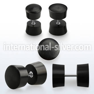 ipare cheaters  illusion plugs and tapers organic body jewelry ear lobe