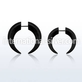 ipcar cheaters  illusion plugs and tapers organic body jewelry ear lobe