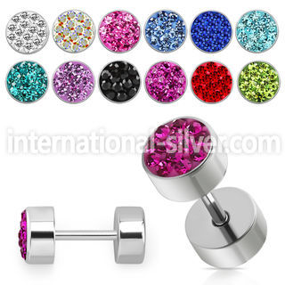 ipmc6 cheaters  illusion plugs and tapers surgical steel 316l belly button