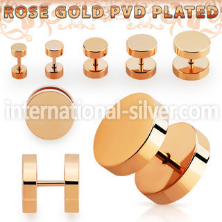 ipttrd cheaters  illusion plugs and tapers anodized surgical steel 316l ear lobe