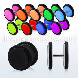 ipvr cheaters  illusion plugs and tapers acrylic body jewelry belly button
