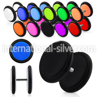 ipvr cheaters  illusion plugs and tapers acrylic body jewelry belly button